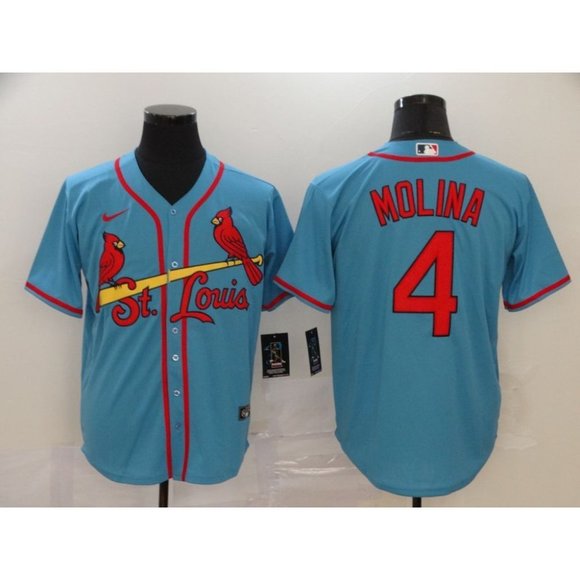 yadier molina blue jersey